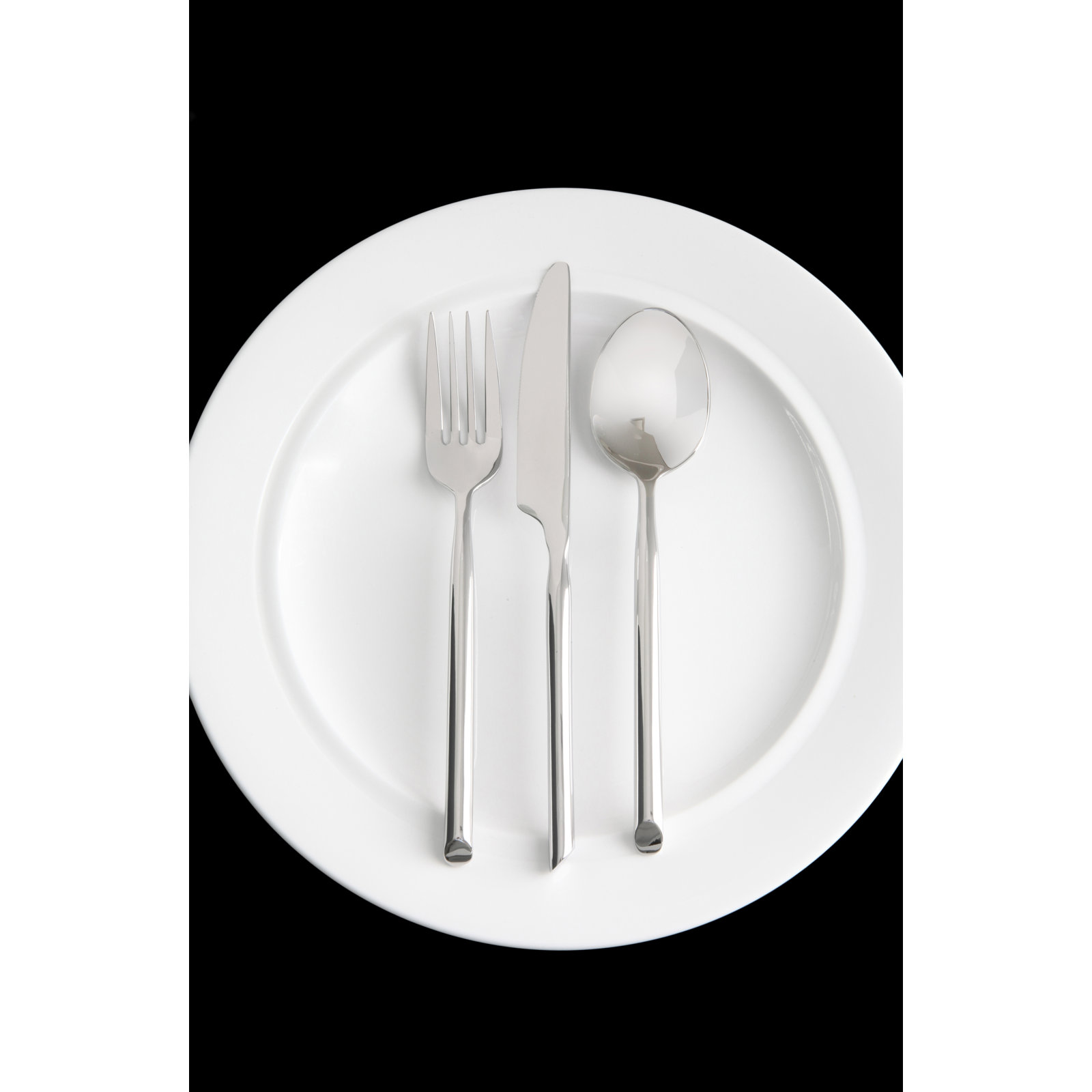 Capri 5 Piece 18/10 Stainless Steel Flatware Set, Service for 1