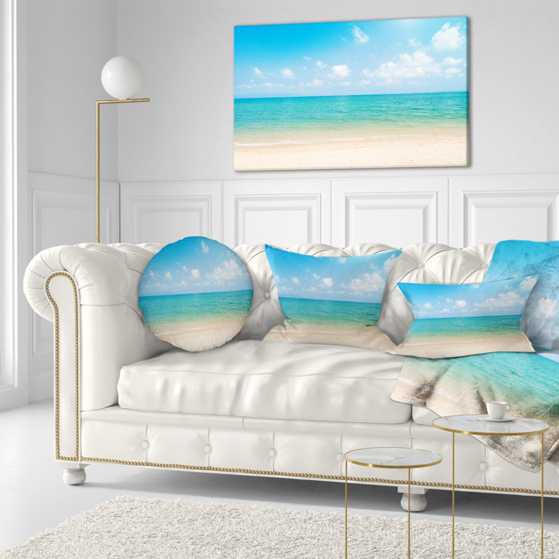 Coussin lombaire photo de mer tropical large view