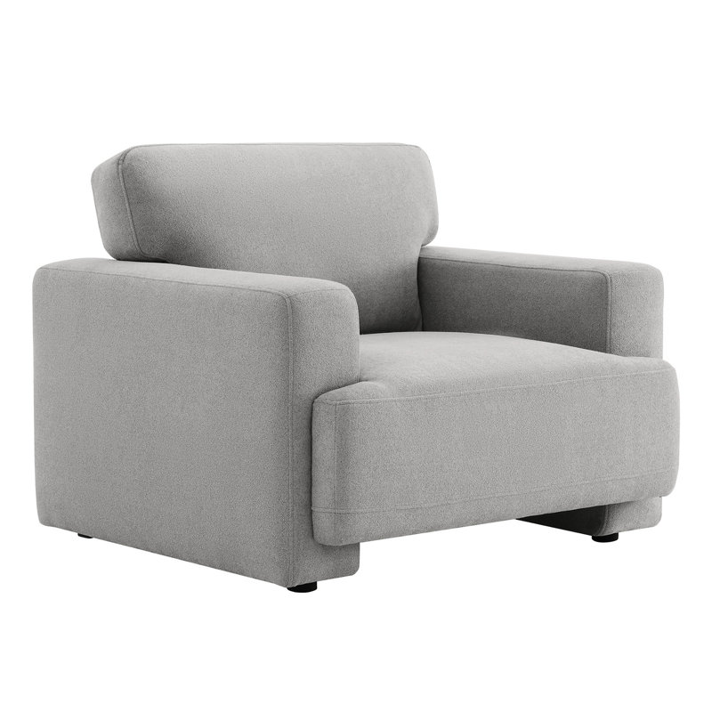 Fauteuil surdimensionné rembourré 42 po Ives, Elite Dove Performance