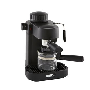 IMUSA 4-Cup Semi-Automatic Espresso Machine