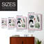 «Collection Mindfulness I», reproduction encadrée - bois massif-812524814-812524813