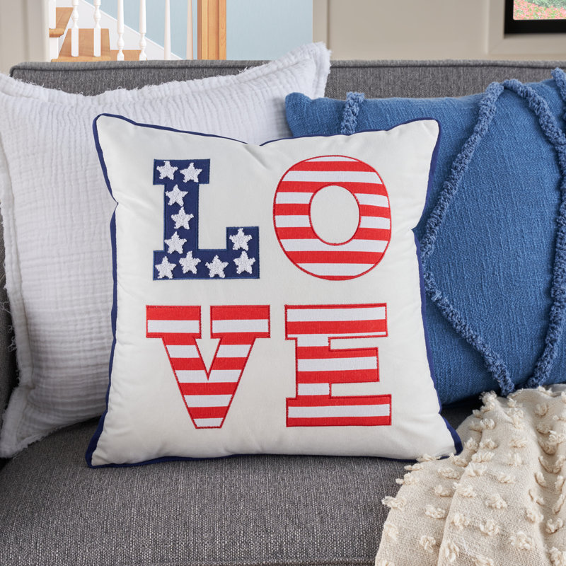 Polyester Throw Square Pillow Cover & Insert