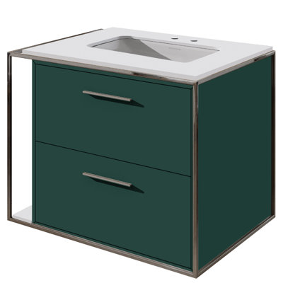 24" Cherry Single Bathroom Vanity
