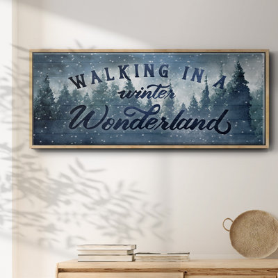 Winter Wonderland - toile encadrée