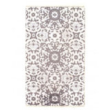 Porcina Floral Area Rug in Gray
