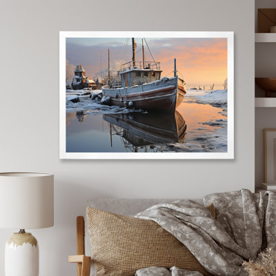 " Winter Icy Harbor II "