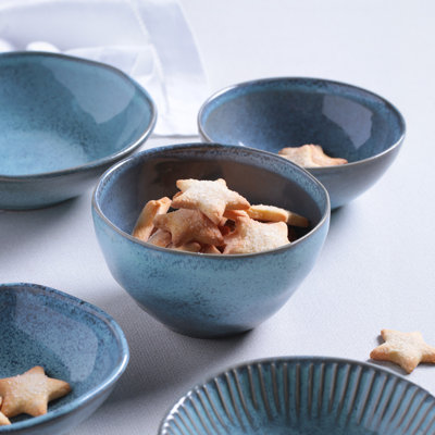 Bol en céramique 18,9 oz Breeze Soup / Fruit Bol - Va au micro-ondes, au four et au lave-vaisselle