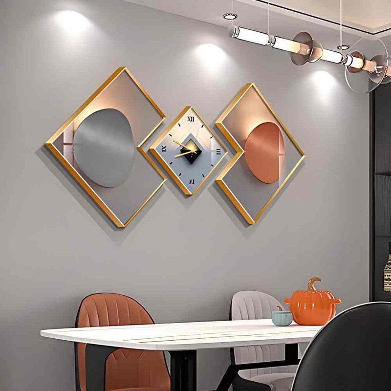 Ensemble d'horloges murales 3 pièces