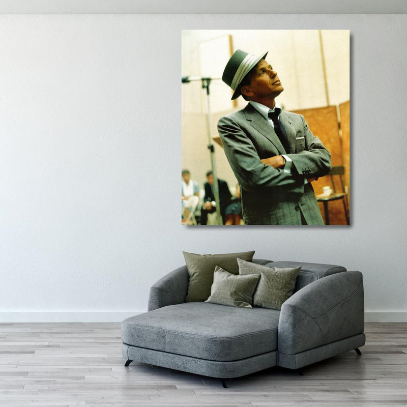 Frank Sinatra (Studio), 33" H x 28" W