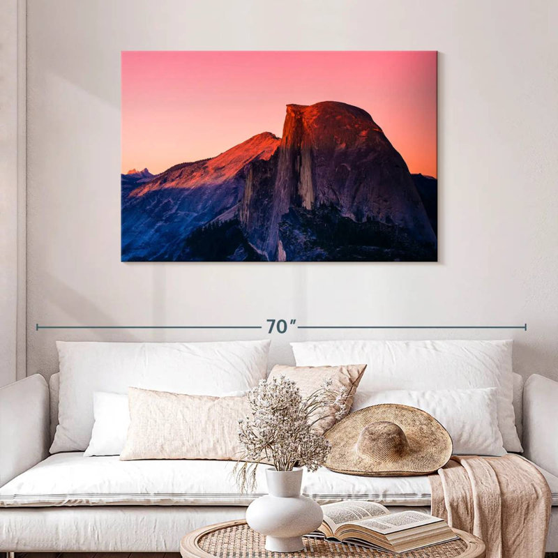 Demi-dôme d'Alvord Alpenglow, H 30 po x l 45 po