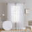 Juvenile Geometric Sheer Rod Pocket Curtain Panels-70857501