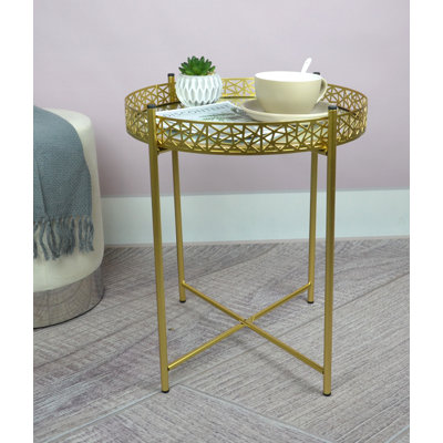 Waupaca Tray Top Frame End Table
