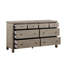 Commode transitionnelle 8 tiroirs Danar