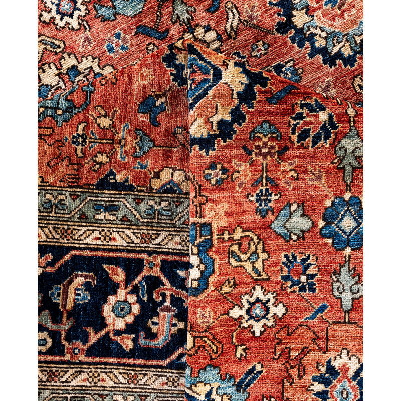 Serapi One-of-a-Kind 9' 3" X 11' 10" Hand Knotted Area Rug