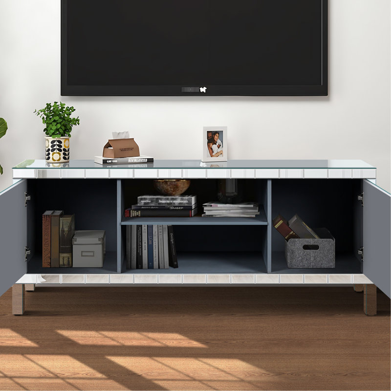 Meuble télé Sliver Mirrored