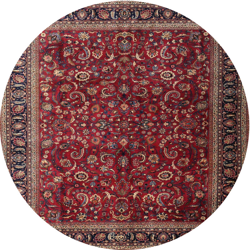 Ceci Oriental Indoor Rug, Round 5'