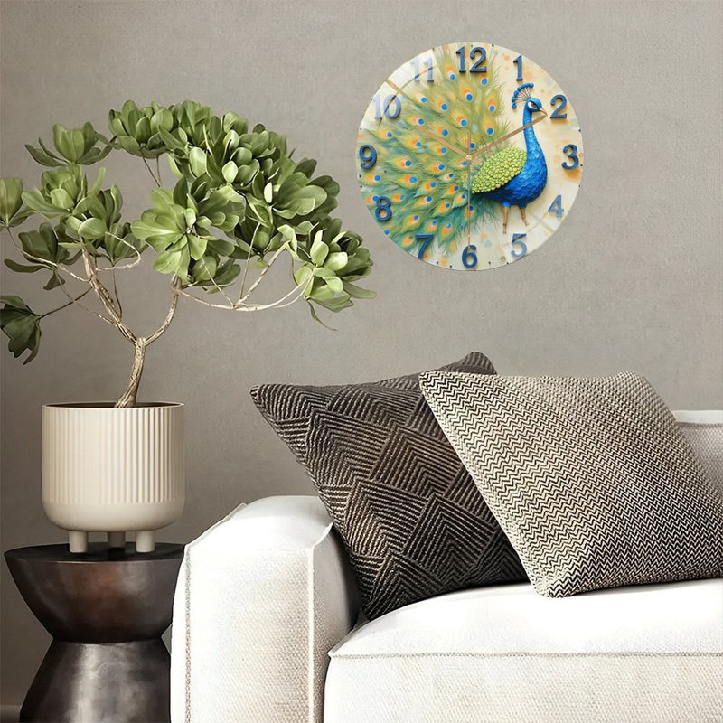 Horloge murale 12 po