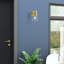 Applique murale en acier Margaretta-88580237-88580238