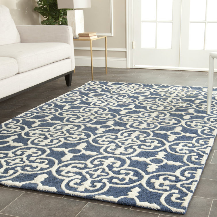 Knott Wool Hand Woven Area Rug