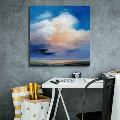  'Sunlit Serenade 3' by Karen Hale Canvas Wall Art, 26" x 26"