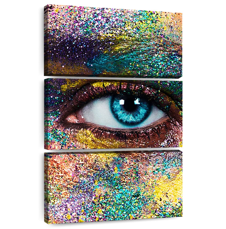 Shuttleworth Creative Glitter Makeup, 32" H x 20" W