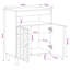 60cm Solid Wood Sideboard
