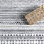 Yvelines Striped Machine Washable Runner Rug for Living Room Bedroom Dining Room Entryway Hallway Kitchen-560280946