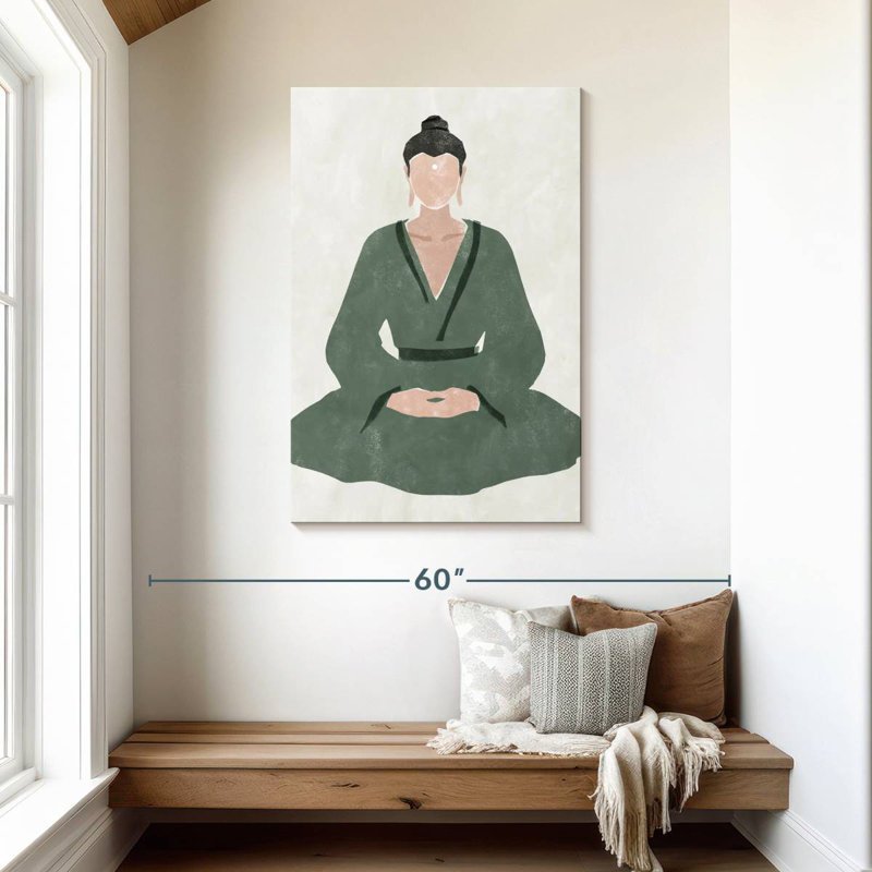 Bouddha neutre Kerrick, H 45 po x l 30 po