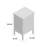 Applonia Solid Wood 3 - Drawer End Table-18741626