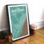 Barcelona City Map - No Frame Print-241305173