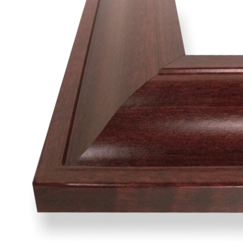 Farkas Beveled Picture Frame, 5" x 7", Cherry Red