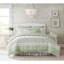 9 édredon pour grand lit, aspect classique en coton pour lit, sauge