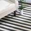 Tapis en laine noir / ivoire Renelso-1166189555