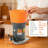 1000w Electric Feed Ginder Mill Dust-free Dry Cereals Grinder With Detachable Hopper & 3 Sieves For Wheat Corn Grain Spice Coffee Beans 1.85 Gallons (7l)
