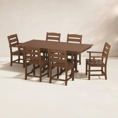 Lakeside 7-Piece Farmhouse Dining Set