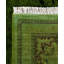 Tapis unique en laine vert 9 pi 4 po x 12 pi 2 po Huckaby