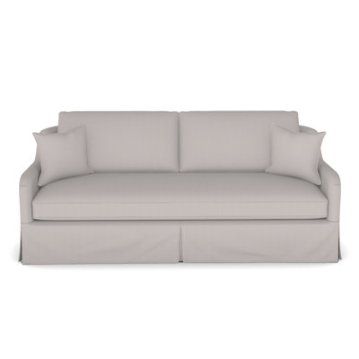 Fisher Waterfall Skirt Bench Seat Sofa