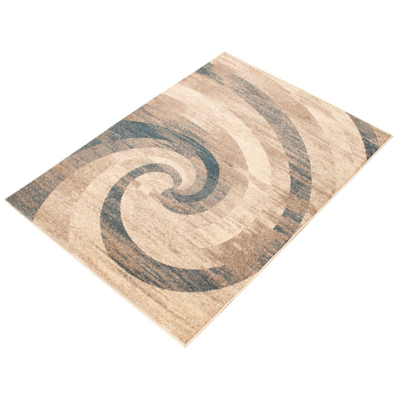 Haslam Abstract Indoor Rug, Rectangle 6'7" x 9'6"