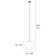 Awais 1 - Light LED Single Pendant