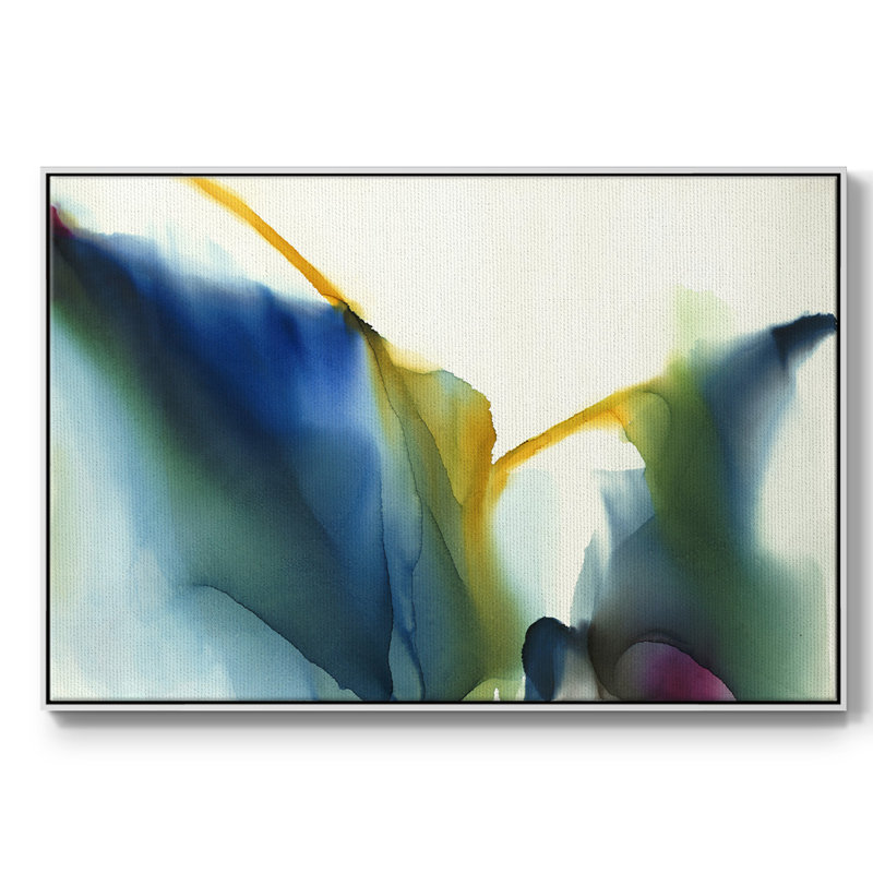 Impression sur toile encadrée, Toile encadrée flottée blanche, H 25 po x l 37 po x P 2 po