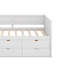 Twin Daybed With Drawers And Shelves-121082606
