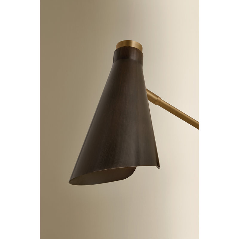Andersen Wall Sconce, Patina Brass/Bronze