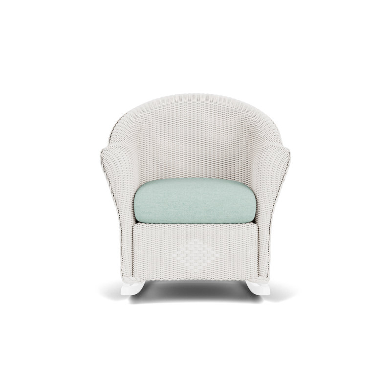 Reflections Outdoor Rocker Chair, Demo Mist, White