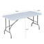 Table pliante robuste de 6 pi
