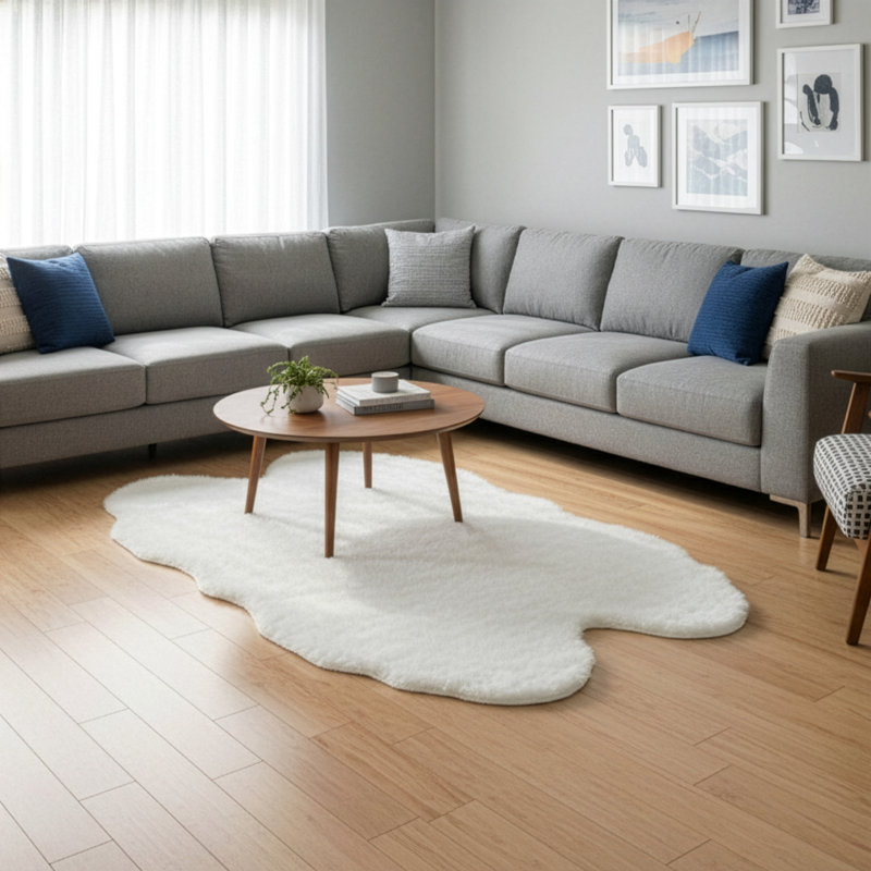 Gumbs Faux Fur Indoor Rug