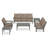 Vineyard 6-Piece Deep Seating Set-131225443