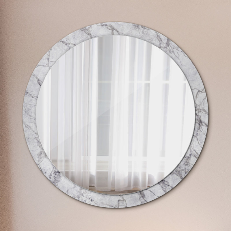 Huldar Glass Flat Wall Mirror