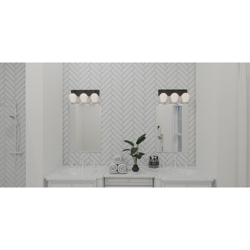Khenifra 3 - Light Dimmable Vanity Light, Matte Black