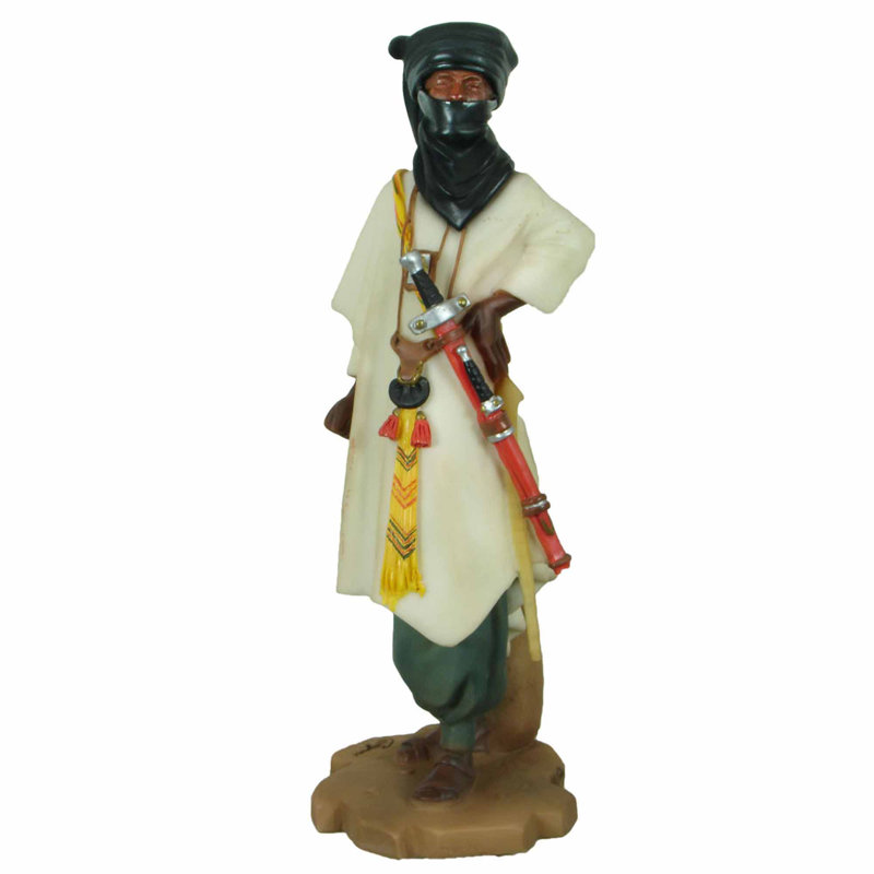 Figurine Cairn albâtre Warrior Touareg