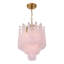 Luminaire suspendu en laiton vieilli 4 lumières Hamdiye-983052475